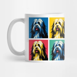 Tibetan Terrier Pop Art - Dog Lovers Mug